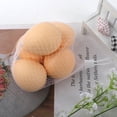 thumbnail image 3 of Adult Fidget Items, Adult Fidget toys, Quiet Fidget toys, 2X1.5 in, Light Beige, Egg Shape, Mesh Net, 5 Pc, 3 of 6
