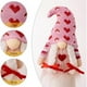 thumbnail image 3 of Valentines Day Gnomes for Home Decor Table Gnome Decorations Swedish Plush Elf Scandinavian Tomte Elf Ornaments Gifts, 3 of 5