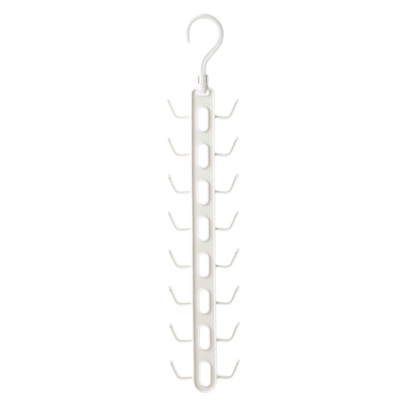 Multi-Hook Closet Hanger with 16 Hooks, 360 Rotating Vertical Organizer Rack, Space-Saving Wardrobe Storage Closet Hanger, Closet Organizer Hanger Vertical Storage Hook 1Pcs