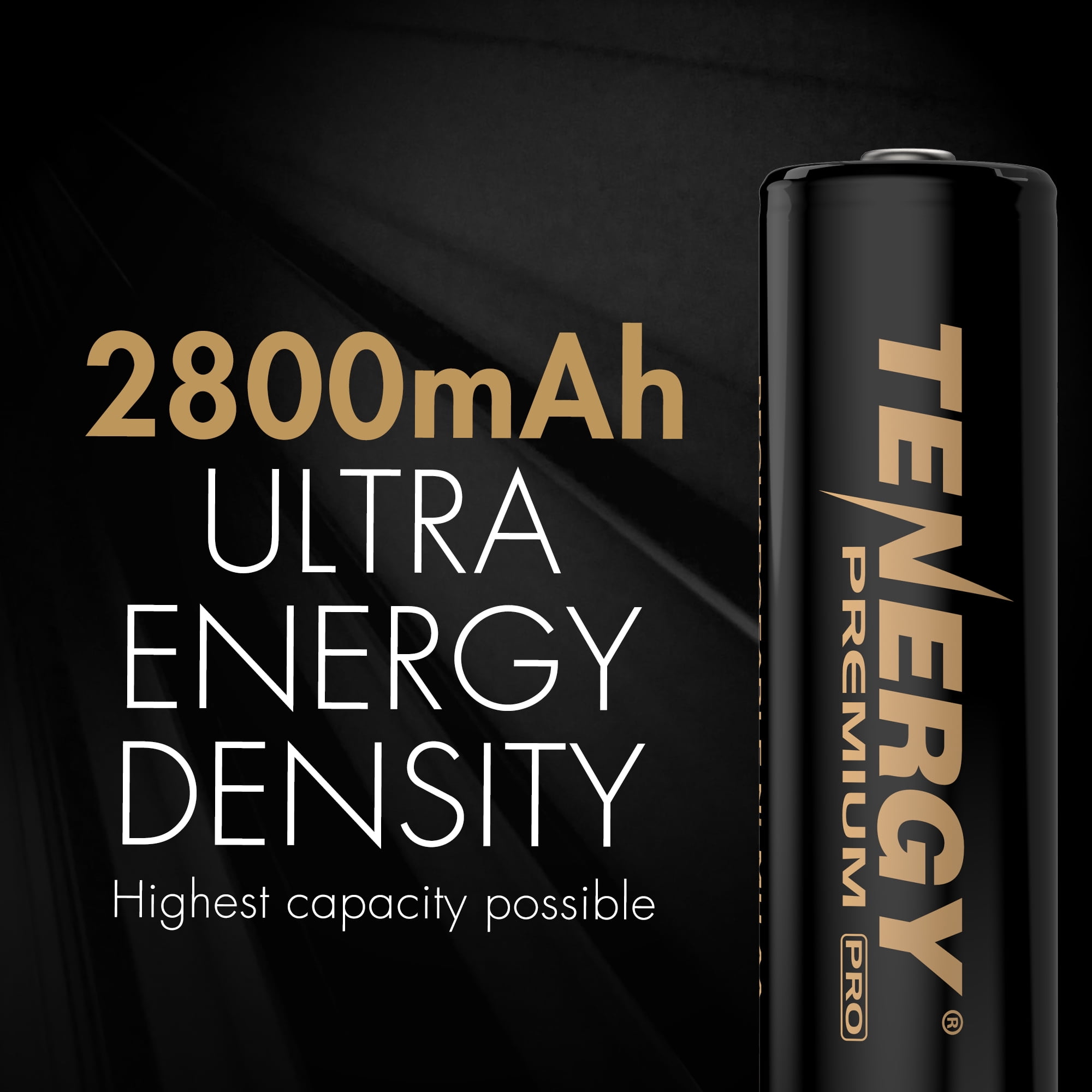 Tenergy TN480U 8-Bay LCD Fast Charger with 8 Pack AA Premium PRO Rechargeable Batteries