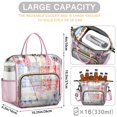 thumbnail image 5 of Pioneer Flower Floral Print Pattern Womens Lunch Box for Work,Insulated Large Lunch Bag for Tween and Teen,Loncheras Para Mujer,Leakproof Adult Lunch Bag for Work,Beach,Travel,Picnic,Camping, 5 of 7