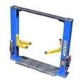 thumbnail image 2 of 1:64 Car Gantry Lift Scene Display Miniatura Modelo Coche Juguete Coleccionable Taller Azul, 2 of 9