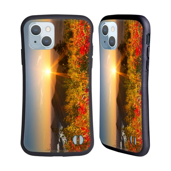 Head Case Designs Officially Licensed Celebrate Life Gallery Florals Fire On The Mountain Hybrid Case Compatible with Apple iPhone 14