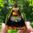 thumbnail image 3 of Piedra De La Pirámide De Ogan Pirámide de Ogan Amatista Piedra triturada Torre de energía Pirámide Joyas, 3 of 4