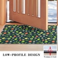 thumbnail image 3 of Mixed Citrus Fruit Leaves DarkGreen Pattern Door Rugs,Washable Non Slip Door Mats Indoor,Decorative Door Mats,Entry Mat Indoor for Entrance,Bedroom,Kitchen,Bathroom,17"x30", 3 of 6