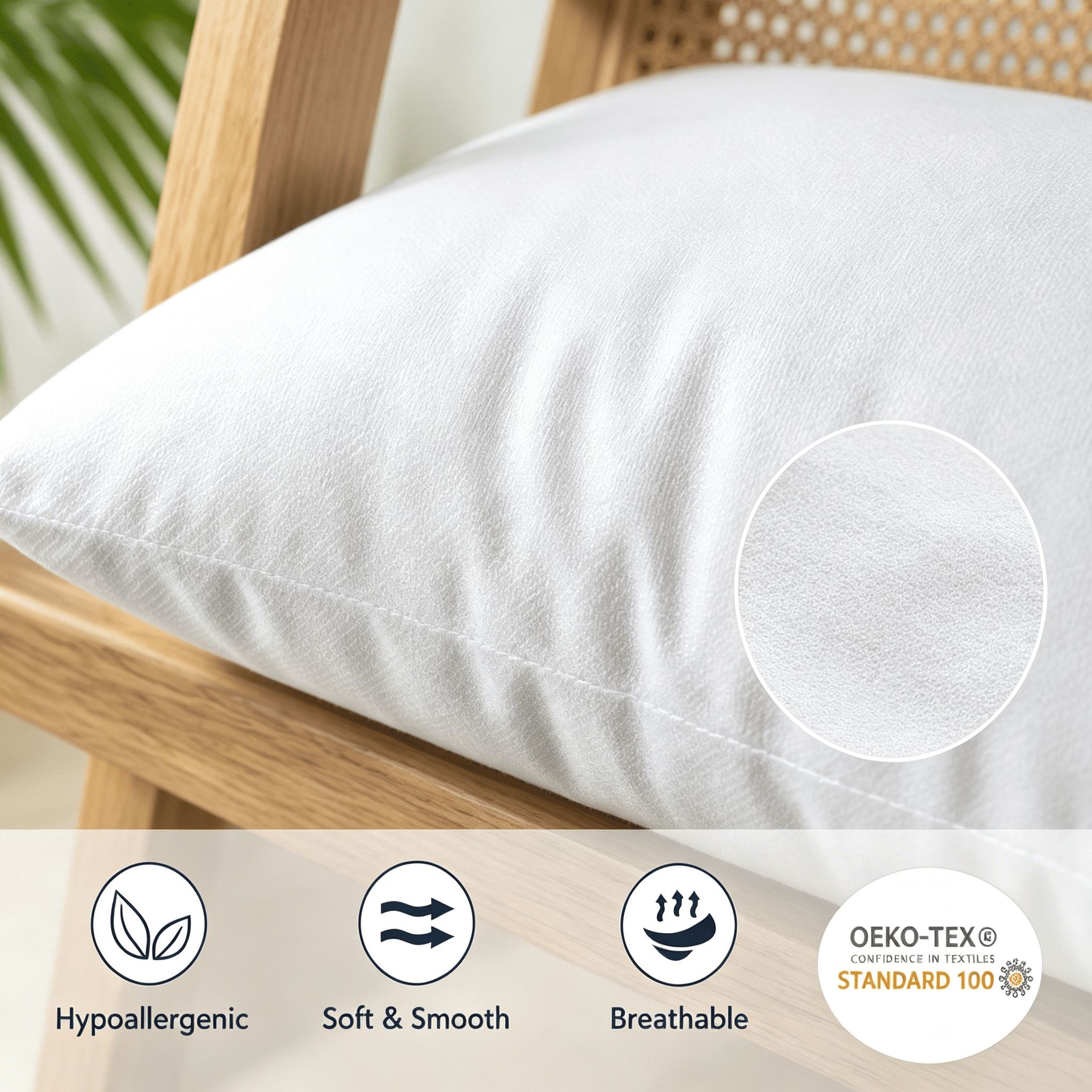 Phantoscope 12" x 20" Microfiber Decorative Pillow Insert