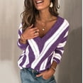 thumbnail image 2 of yoeyez Sweaters for Women,Crochet Long Sleeve Crewneck Sweater Casual Warm Lightweight Winter Knit Pullover Jumper Tops, 2 of 7