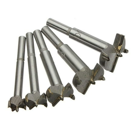 

5pc Carpentry Hole Opener Punch Bit Special Low Price Exit Wood Cutting Tool Flat Wing Bore Reaming Hinge