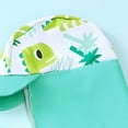 thumbnail image 6 of Gerichy Boys Swim Set, 2T 3T 4T 5T Swimsuit Boys Summer Toddler Boys Girls Short Sleeve Cartoon Dinosaur Prints 1 Piece Swimwear Beach Swimsuit Bikini, 6 of 6