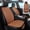 Brown, variant on Bxaolu Cooling Car Seat Cushions, Summer Cooler Pad with Back Support - Seat Cover for Car SUV Truck Universal Fit 1 Pack (18.9" x 18.9", Black, Seat Cushion and Back Cushion)