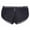 Black, variant on Mens Sexy Boxer Briefs Mesh Breathable Underwear Stretch Soft Full Coverage Underwear