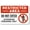 Warning Sign 4, variant on Warning Push Button On Post Gate Closes Automatically Sign - 8"x12" Rust-Proof Aluminum Safe Sign, Home Business Driveway Alerts Use