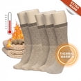 thumbnail image 3 of Comfora Thermal Winter Boot Socks, Heavy Duty Insulated Crew Socks, 2-Pack, 3 of 5
