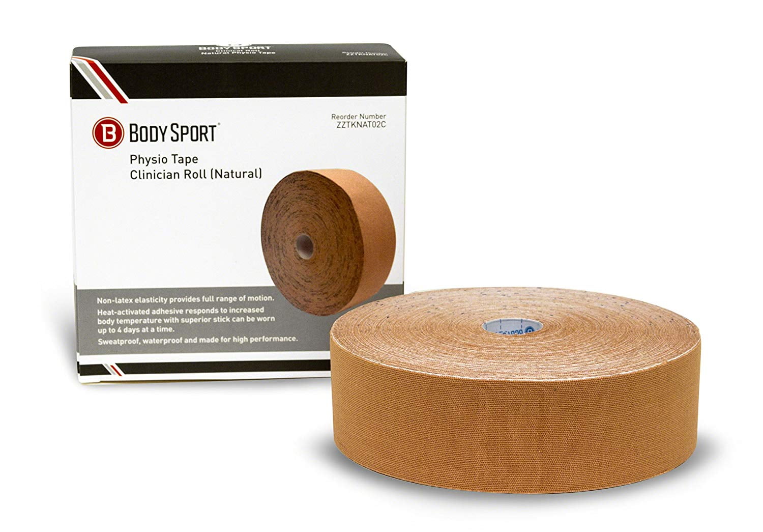Body Sport® Physio Tape, Kinesiology Tape to Support Muscles and Joints