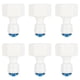 thumbnail image 1 of Adaptador de filtro de agua de 6 piezas, conector de tubería de conexión rápida de plomería de filtro de plástico, 1 of 7