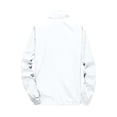 thumbnail image 4 of Garbnen Unisex UPF 50+ Sun Protection Jacket Full Zip Quick Dry Rash Guards Lightweight Outdoor Athletic Sun Shirt with Zipper Pockets for Men and Women White S, 4 of 5
