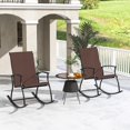CeXuanTerOutdoor Rocking Chair Set of 2 - Patio Rocking Chairs w ...