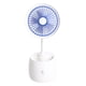 thumbnail image 1 of Cateissary Ventilador de pie recargable con opciones multicolores Ventiladores para el hogar Ventilador portátil Ventilador eléctrico Ventilador Electrodomésticos blanco, 1 of 3