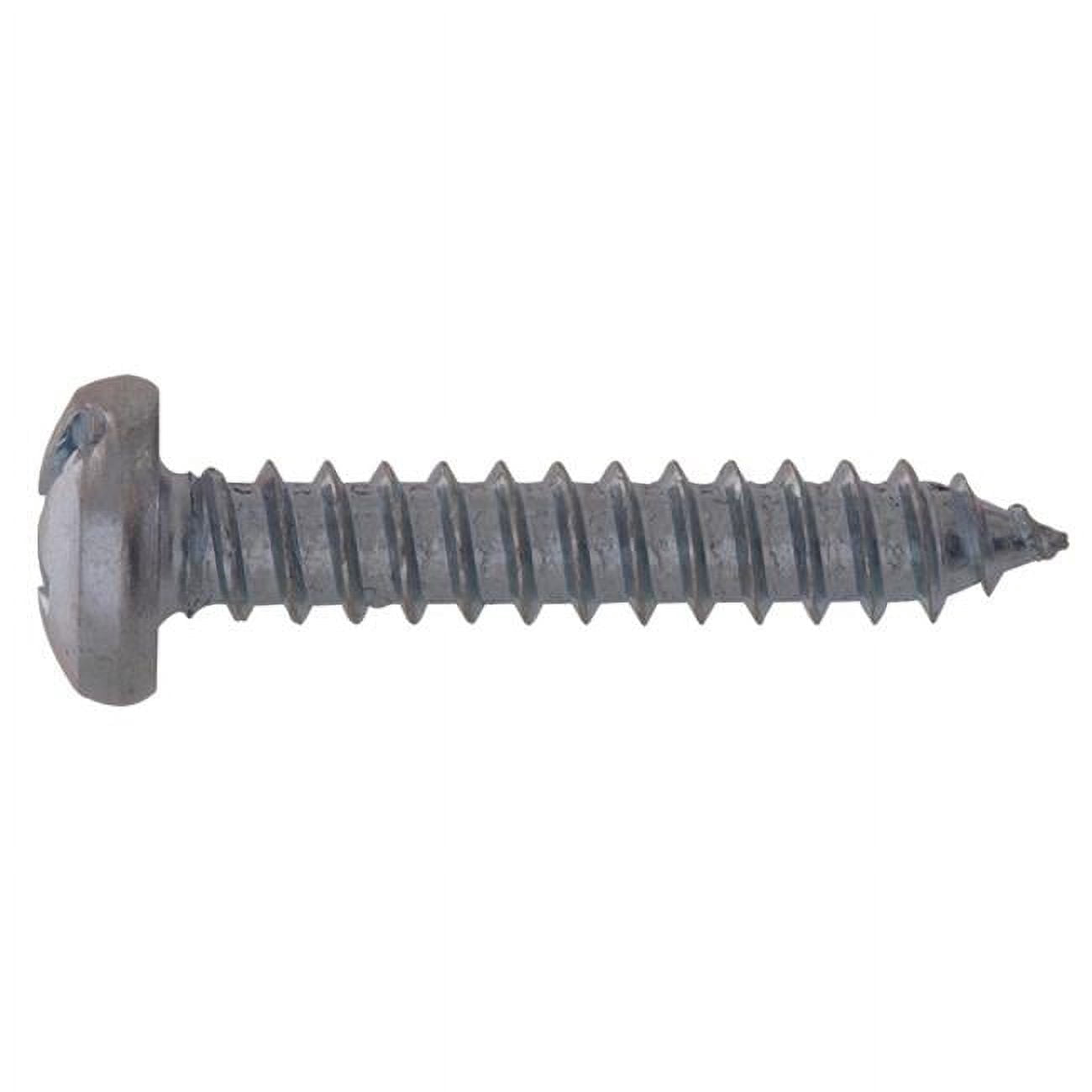 Hillman Combination Sheet Metal Screws No. 12 X 1-1/2 " Phillips/Slotted Drive Pan Head Box 100