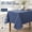 Blue, variant on Waterproof Vinyl Tablecloth with Flannel Backing, Square Oil-Proof PVC Table Cover for Indoor Outdoor Use, Dark Green 60x60 Inch