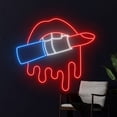 thumbnail image 3 of Handmadetneonsign Lipstick Makeup Artist Neon Sign, Cosmetics Neon Light, Beauty Product Led Sign, 3 of 5