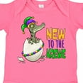 thumbnail image 4 of Inktastic New to the Krewe Mardi Gras Baby Alligator Boys or Girls Baby Bodysuit, 4 of 5