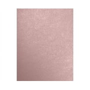 LUXPaper 8 1/2 x 11 Cardstock, 111 lb. Misty Rose Metallic Sirio Pearl, 250/Pack