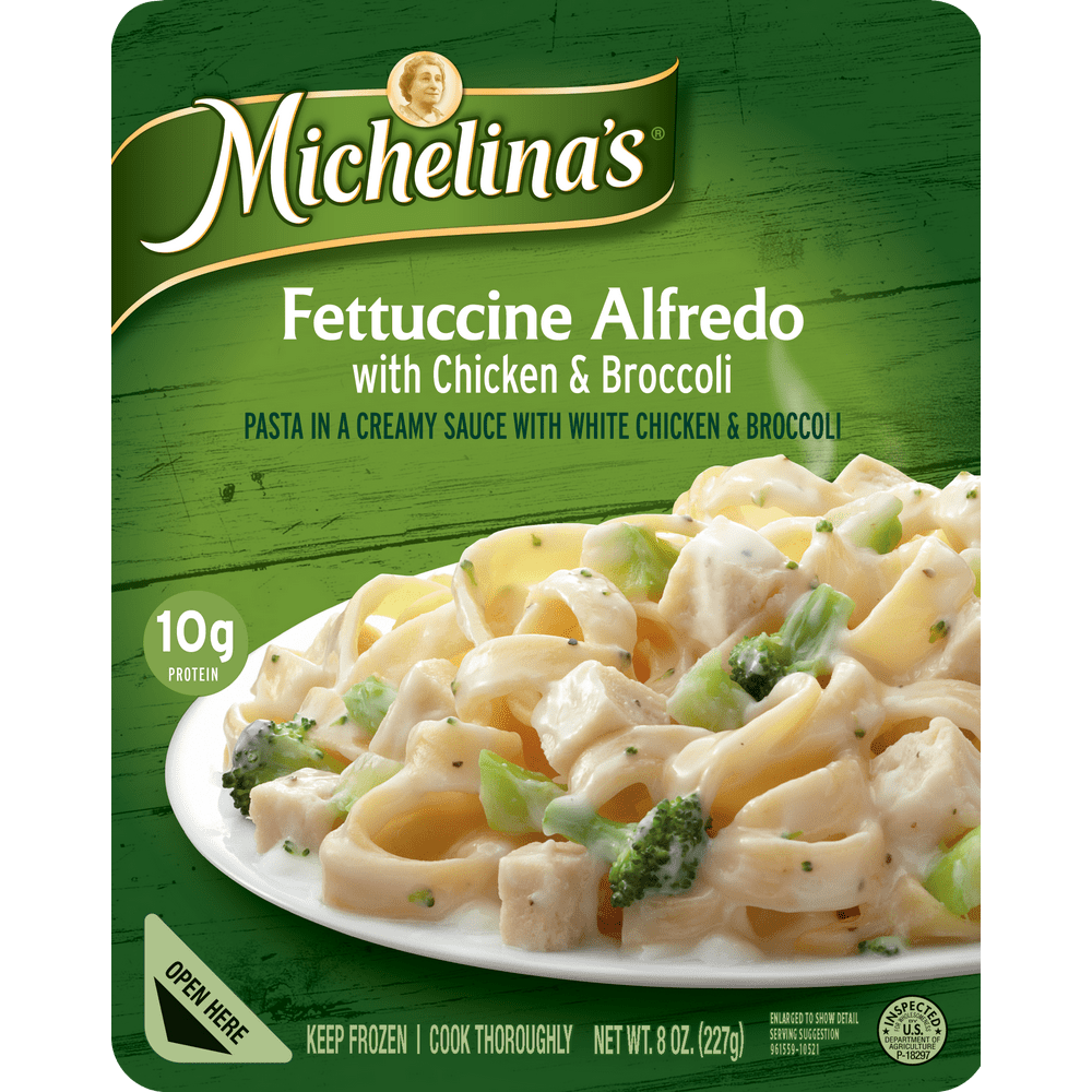 Michelinas Fettucine Alfredo With Broccoli And Chicken