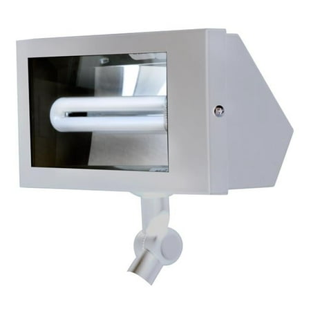 Dabmar Lighting DF5600-W Solid Brass Area Flood Light- White