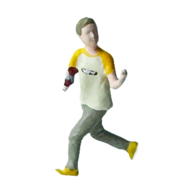 Milaget Modèle de Personnage de Voleur Miniature 1:64 Polyvalent en Résine pour Garçon
