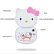 thumbnail image 4 of Lindo Mini Koki Kitty teléfono móvil Flip dibujos animados F80 niños Dual Sim 2G GSM teclado botón reproductor MP3 desbloqueado función teléfono móvil, 4 of 4