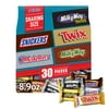 Snickers, Twix, Milk Way & 3 Musketeers Milk & Dark Chocolates - 30 Ct