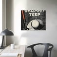thumbnail image 4 of Golf ball golf club Fine Art  Aesthetic   Poster ＆print Wall Painting  for Classroom Kitchen Office Farmhouse Bathroom Room Decor Pictures Wall Art Painting Canvas Print 帆布 Living Room Bedroom, 4 of 6