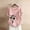 Pink, variant on QHWAUAKFBN T Shirts For Women Trendy Graphic Retro Oversized Loose Cotton Linen Short Sleeved Pullover Cotton Linen Tshirts Top