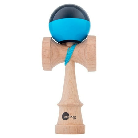 Kendama USA - Kaizen Half Split - JET Shape - Blue  Black