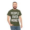 thumbnail image 5 of People Over Money Unisex Graphic Tee Shirt, Sizes S-5XL, 5 of 12