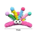 thumbnail image 6 of Tnobhg Hair Claw Clips Fluffy Plush Strong Hold Barrette Jaw Clamp Dopamine Color Handmade Spring Hairpin for Women Girls Curly Thick Thin Hair Accessories, 6 of 8