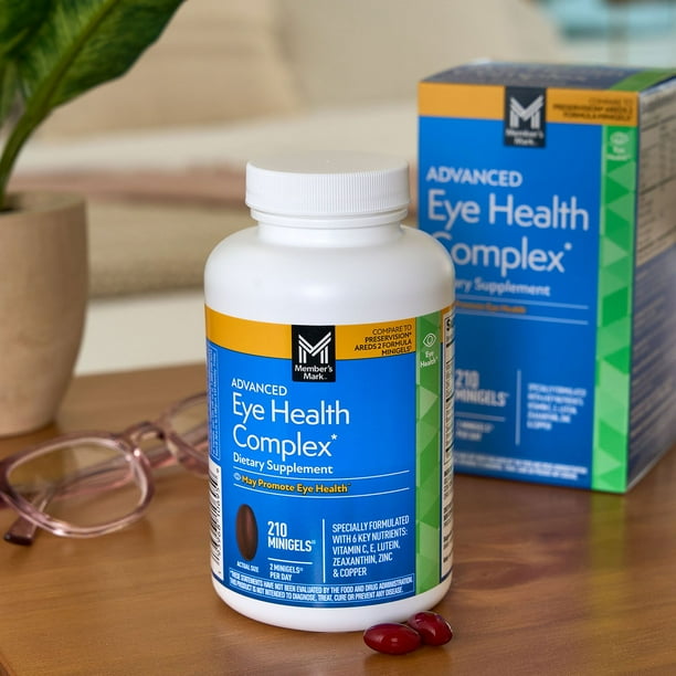 Member's Mark Advanced Eye Health Complex Softgels, 210 ct