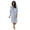 Grey, variant on Seductiva Clothing Women's Lightweight Robe Women Winter Plush Lengthened Shawl Bathrobe Home Clothes Long Sleeved Robe Coat Plush Long Spa Robe