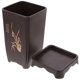 thumbnail image 5 of unbranded 1Jgo Maceta Decorativa De Resina Marrón Para Y Plantas En El Hogar, 5 of 8