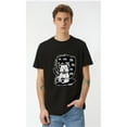 thumbnail image 1 of T-shirt à Manches Courtes pour Hommes avec Imprimé de Poupée Ours Dessin Animé, Col Rond, T-Shirts Graphiques Décontractés, Haut de Pyjama pour l'Été, 1 of 6