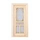 thumbnail image 5 of Mini , puerta de pantalla hueca externa en miniatura, muebles de Micro paisaje, cocina 1:12, decoración sola puerta de madera, Yotijar Frigorífico casa de muñecas, 5 of 7