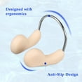 thumbnail image 4 of 3 Pcs Nose Plugs For Swimming Nose Clips Silicone Nose Plug Diving Nose Protector For Kids Adults, 4 of 9