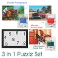 thumbnail image 4 of Juego de rompecabezas Keeping Busy 3 en 1, pieza grande para personas mayores, 4 of 7