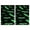 Black Halloween Bats-1, variant on 2 Pcs Funny Kitchen Towels,Black Halloween Bats with White Microfiber Dish Towels,Kitchen Tea Towels,Kitchen Towel Set (18" X 26")