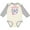 Natural and Heather, variant on Inktastic Nautical Big Sister Girls Long Sleeve Baby Bodysuit