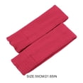 thumbnail image 4 of Inteprter 1 par de calentadores de piernas para mujer, a la moda, en diferentes colores, de alto rango, larga vida útil, magníficos calcetines de pila, Suministros térmicos Rojo Rosa Mediano Inteprter HA059251-14, 4 of 5