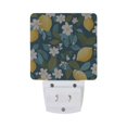 thumbnail image 5 of Yayeee LED Night Light for The Home Plug in With Light Sensors 2 Pack, Green Lemon Leaves, 5 of 6