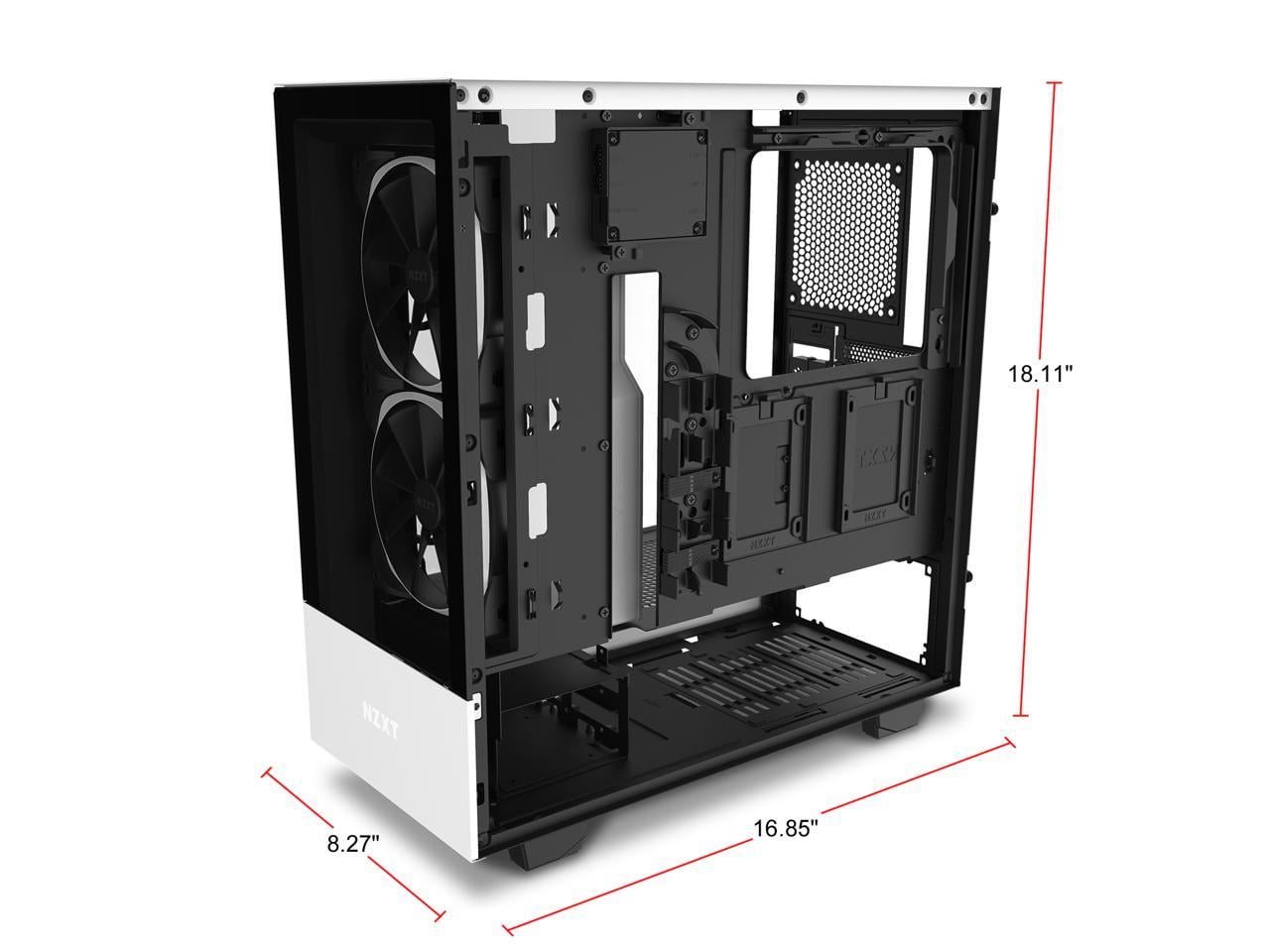 Amazon.com: NZXT H510 Elite - CA-H510E-W1 - Premium Mid
