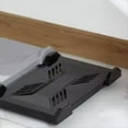 thumbnail image 3 of Computer Tower Stand Adjustable Mobile CPU Stand Gaming PC Case with 4 Caster Wheels Most for Most PC Computer Desk, 3 of 6